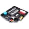 Welaxy 7 Piece Felt Round Cups & Trays Drawer Organizer Set